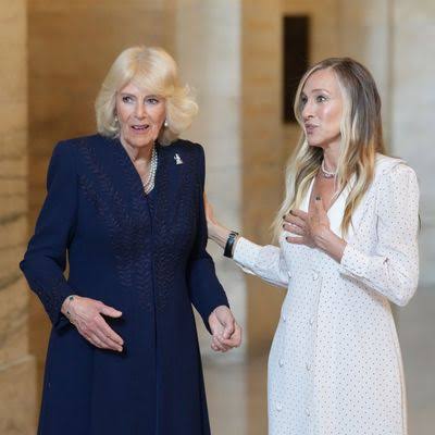 Queen Camilla and SJP Hung Out at the Library