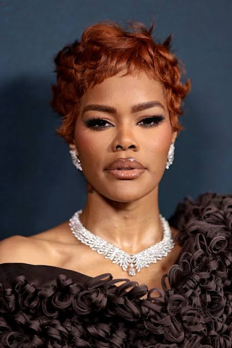 Teyana Taylor Just Matched Her Long Hair To Her Dress