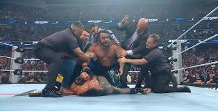 Jacob Fatu unleashes a brutal attack after falling to Roman Reigns at WWE Backlash