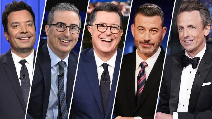 Stephen Colbert Hosting 'Strike Force Five', Letterman On 'The Late Show'