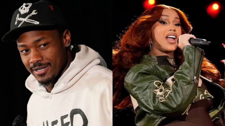 Stefon Diggs sparks rumors after close video with Cardi B at event