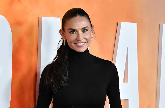 Demi Moore, 63, Poses in Leopard Print Bikini With Granddaughter Louetta in Mother's Day Post