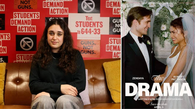 She survived two school shootings. New rom-com ‘The Drama’ is no laughing matter