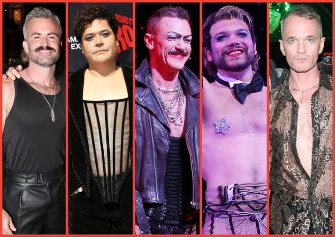 Luke Evan's bulging jock, Harvey Guillén's corset, NPH goes sheer & all the fiercest fits of the week