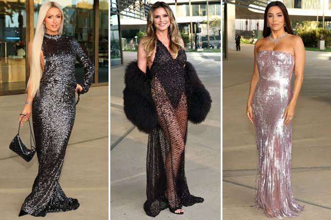 LACMA Opening Gala for the David Geffen Galleries: Paris Hilton, Heidi Klum, Eva Longoria and more