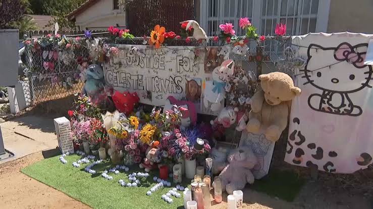Lake Elsinore woman sets up memorial for Celeste Rivas Hernandez