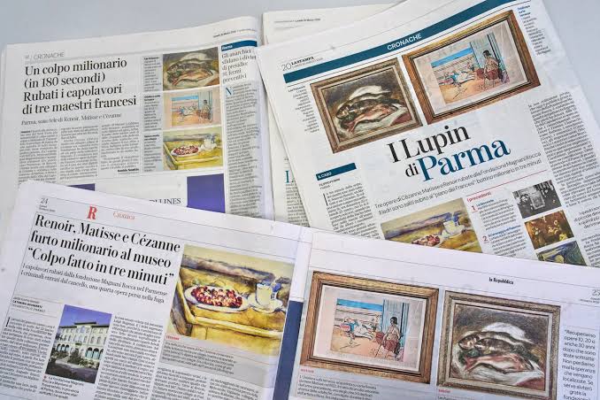 Thieves steal works by Cézanne, Renoir, Matisse in less than 3 minutes
