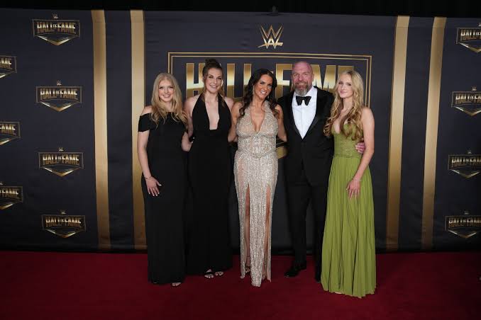 Stephanie McMahon’s daughters induct her into WWE HoF; Vince cheered