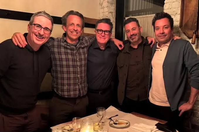 Late-Night Host Lets Slip One of Colbert’s Final Surprises