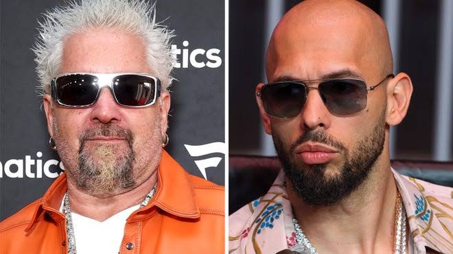 Guy Fieri sparks backlash after viral Andrew Tate interaction