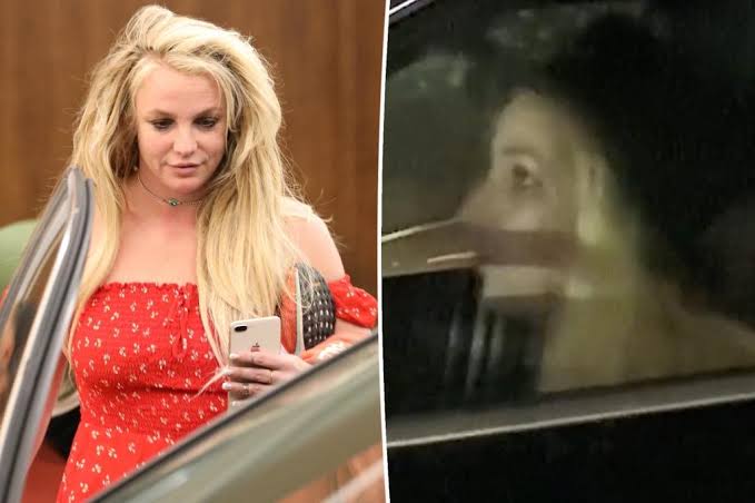 Britney Spears seen for the first time since DUI arrest