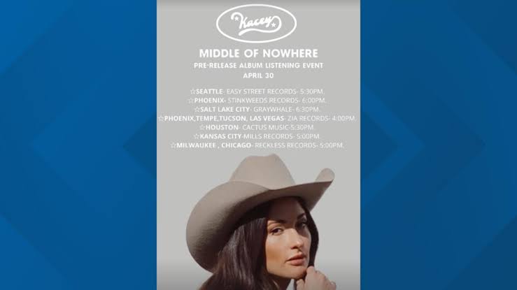 Here's how you can listen to Kacey Musgraves' new album early in the Valley for free
