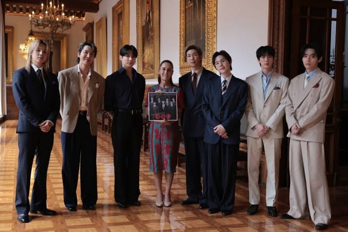 BTS Greets ARMY from Mexico’s Presidential Palace: ‘The Energy Here Is Incredible’