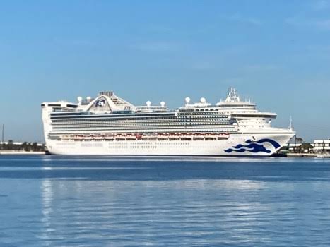 Princess Cruises ship with more than 100 sick from norovirus arrives to Port Canaveral