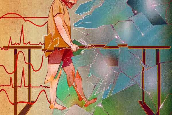 For Many Patients Leaving the I.C.U., the Struggle Has Only Just Begun