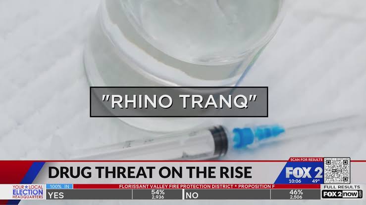 ‘Rhino tranq’ detected in St Louis drug supply, raising alarms over overdose risk