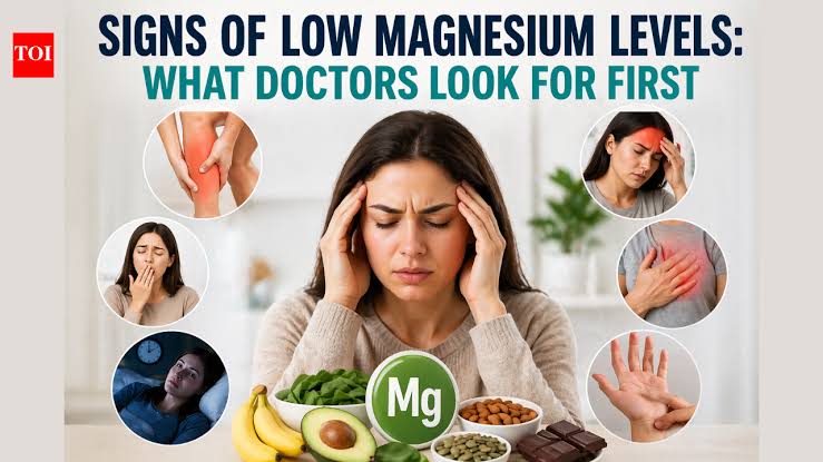 Signs of low magnesium levels: What doctors look for first
