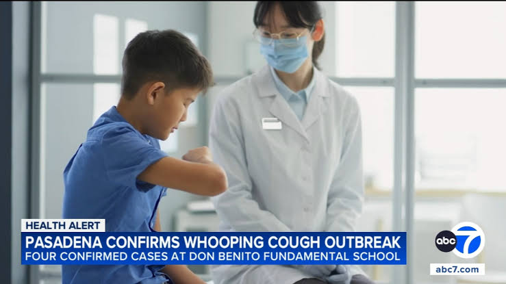 Whooping cough outbreak: Pasadena health officials confirm 4 cases at Don Benito Fundamental School