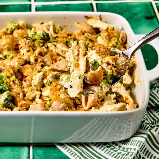 Honey-Mustard Chicken & Broccoli Casserole Is the Perfect High-Protein Dinner