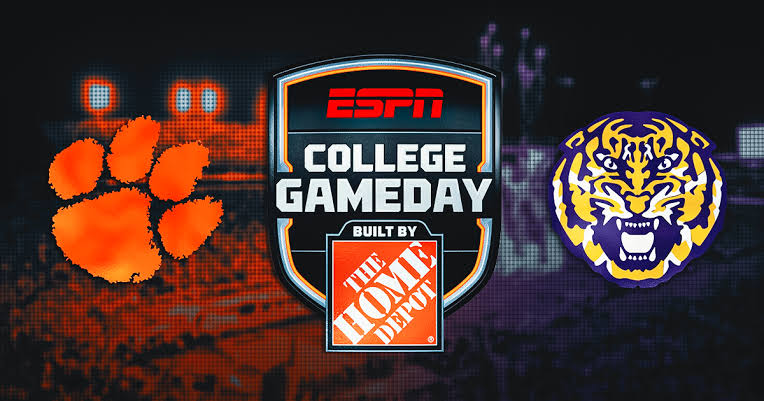 ESPN College GameDay planning Clemson vs. LSU as destination for Week 1