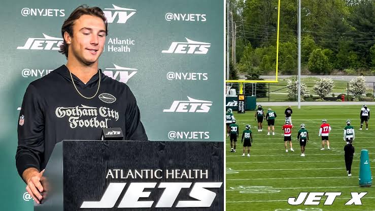 New York Jets QB Cade Klubnik features authority at rookie camp