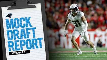 Carolina Panthers 2026 Mock Draft Report, version 7.0