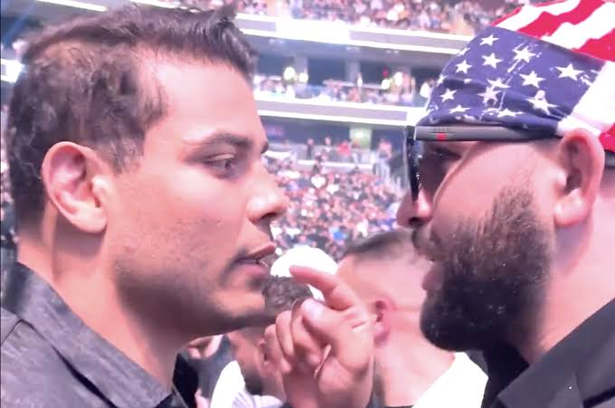 Video: Josh Hokit, Paulo Costa separated by security after confrontation at UFC 328