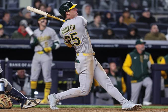 Athletics Place Brent Rooker On Injured List