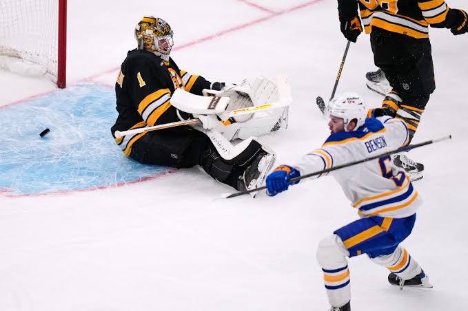 Sabres bury Bruins in Boston to claim first playoff series victory in 19 years
