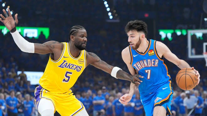 What channel is Thunder vs Lakers on TV tonight? Game 2 time, NBA schedule, injury report