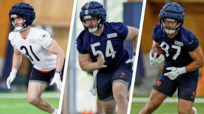 Top Bears draft picks discuss first rookie minicamp practice