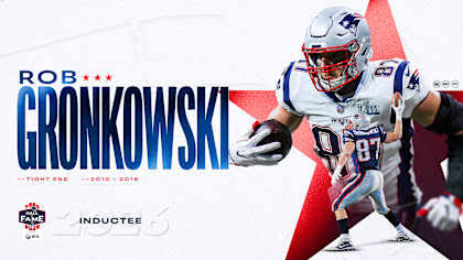 Rob Gronkowski Voted by Fans into Patriots Hall of Fame