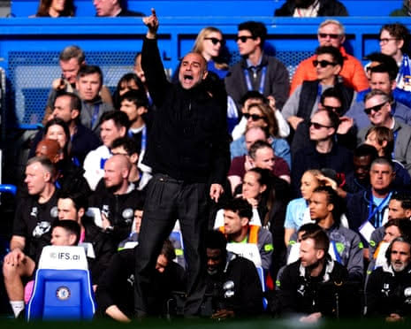 Welcome to Pep in April – the serial title avenger with Arsenal in his sights | Barney Ronay