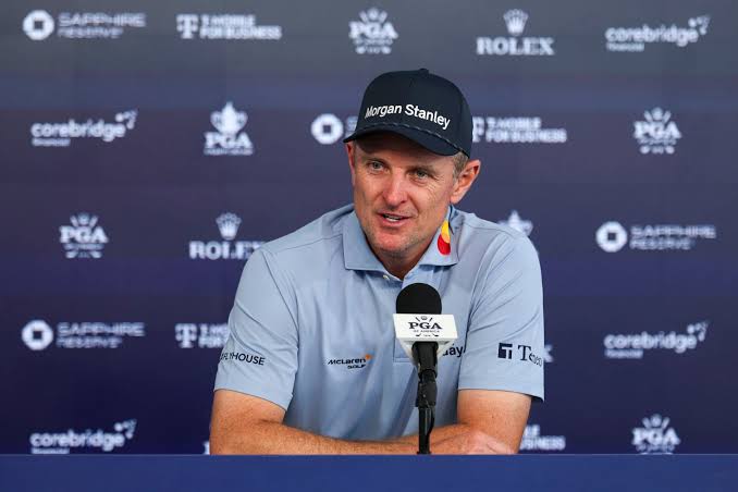 Justin Rose disappointed to hear Rory McIlroy's comments about Aronimink before the PGA Championship, 'That's a shame'