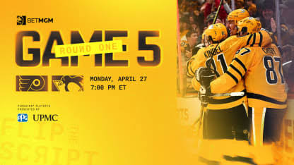 Game Preview: Game 5 vs. Philadelphia Flyers