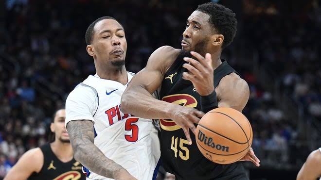 Pistons halfway home, beat Cavs for 2-0 lead in Eastern semifinal