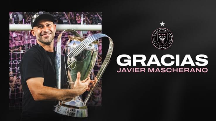 Head Coach Javier Mascherano Departs Inter Miami CF