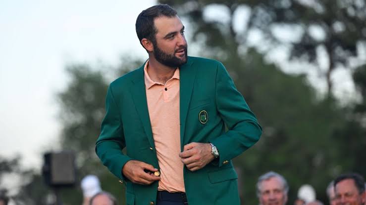 Scottie Scheffler arrives at Masters with 9-day-old son, Remy