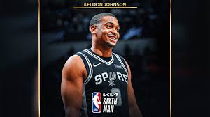 Spurs' Keldon Johnson named 2025-26 Kia NBA Sixth Man of the Year