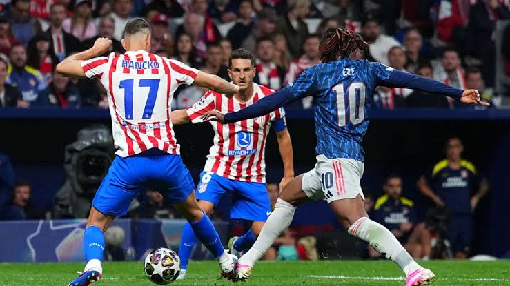 Arsenal cruelly denied penalty by VAR in Champions League draw at Atletico