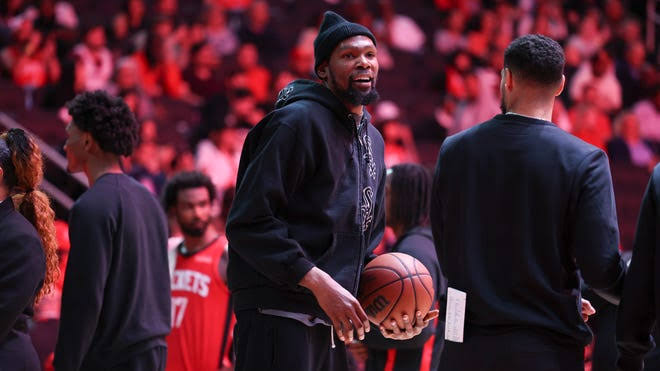 Is Kevin Durant playing for Rockets vs Lakers tonight? Injury update for NBA playoffs
