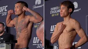 UFC 328 weigh-in video: Joshua Van vs. Tatsuro Taira official