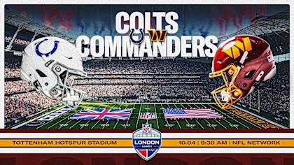 Commanders will play Indianapolis Colts in Week 4 in London