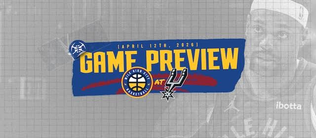 Nuggets play Spurs in final game of the season