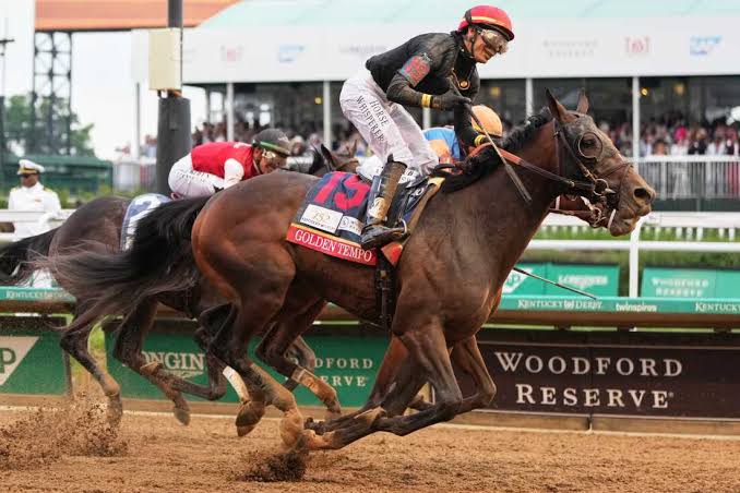 Golden Tempo takes the Kentucky Derby as Cherie DeVaux becomes the 1st woman to train its winner