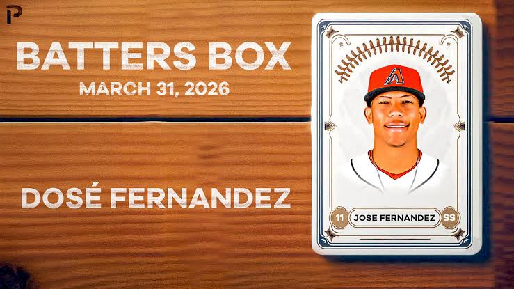 José Fernandez Launches Two Home Runs – Fantasy Hitting Recap 3/31/26