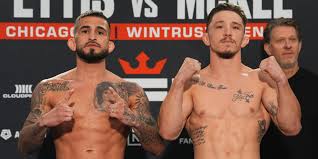 COMPLETE WEIGH-IN RESULTS FOR PFL CHICAGO