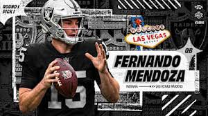 Raiders select Fernando Mendoza with the No. 1 overall pick in the 2026 NFL Draft