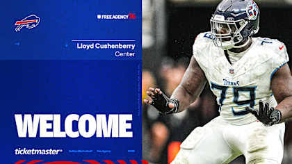 Buffalo Bills sign C Lloyd Cushenberry, WR Trent Sherfield and C/G Austin Corbett to one-year contracts