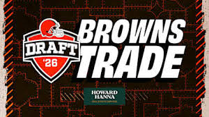 Browns trade No. 6 pick to the Chiefs in exchange for No. 9 pick